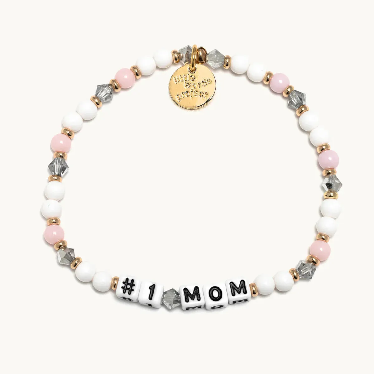#1 MOM BEADED BRACELET