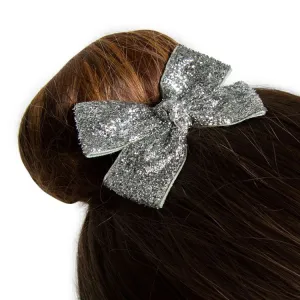 30094 - Glittered Ribbon Hair Bow