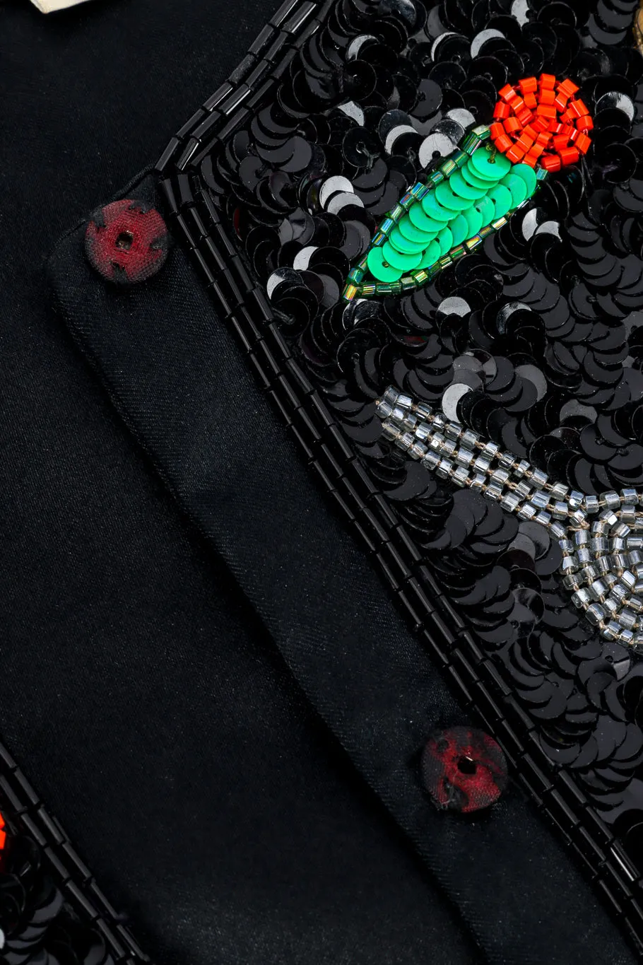 Abstract Beaded Jacket