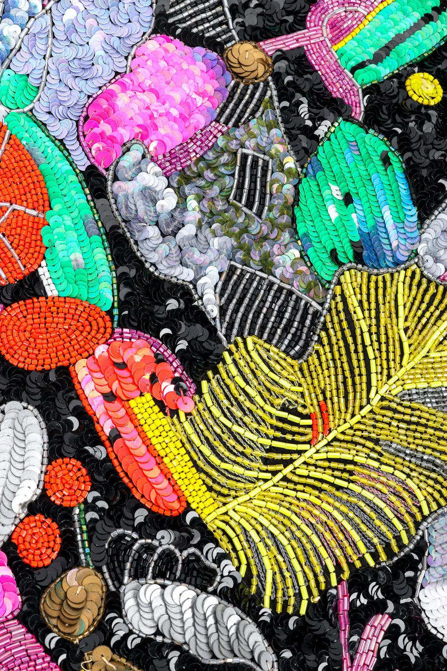 Abstract Beaded Jacket