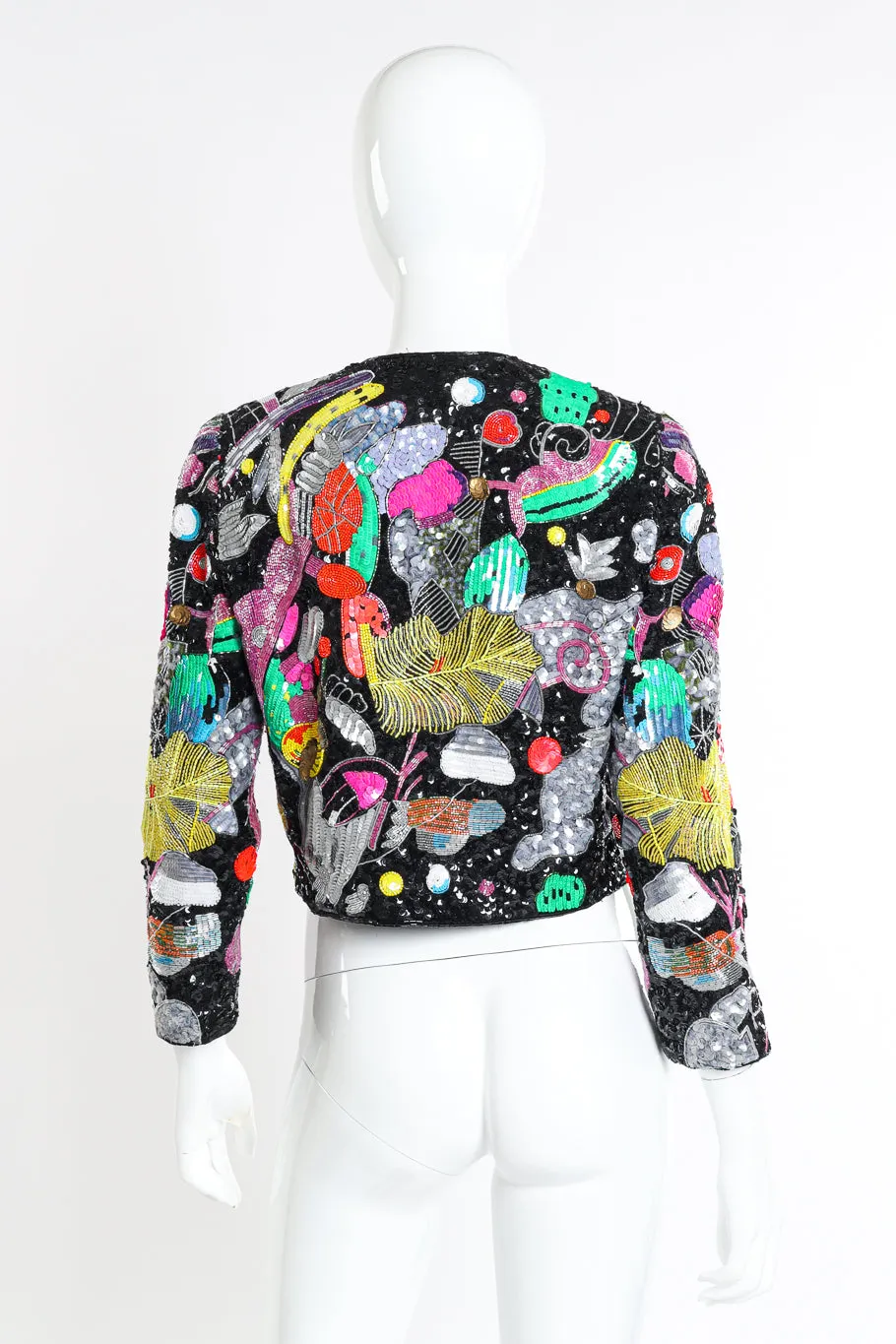 Abstract Beaded Jacket