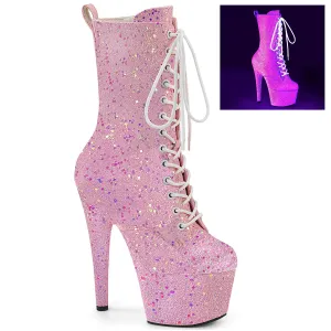 ADORE-1040-IG  Neon Baby Pink Iridescent Glitter/M