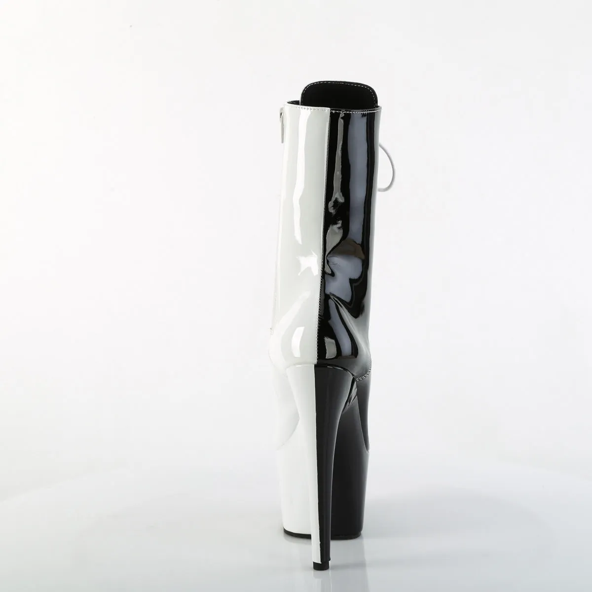 ADORE-1040TT  Black-White Patent/Black-White