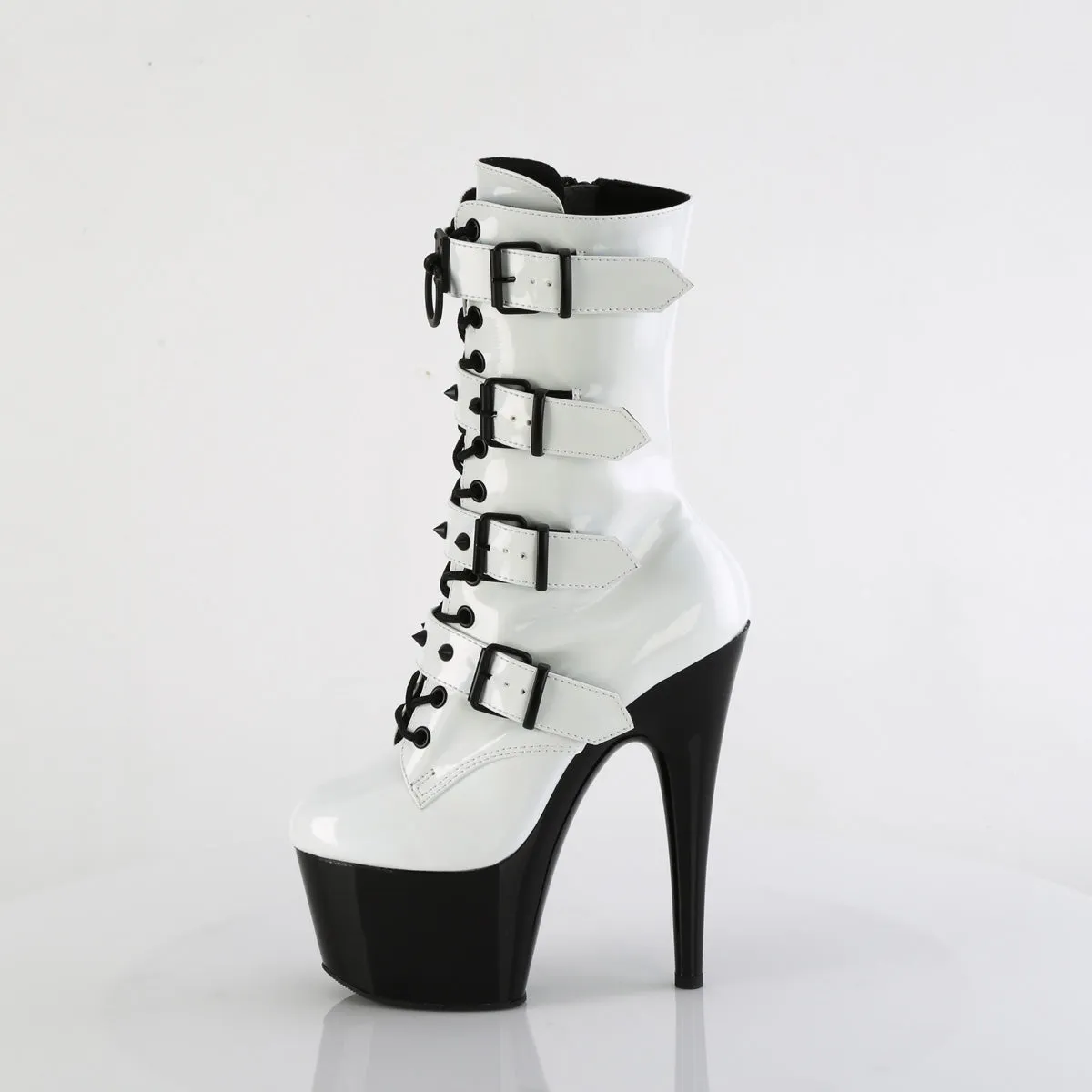 ADORE-1046TT  White Holo Patent/Black