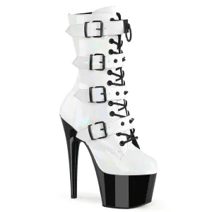 ADORE-1046TT  White Holo Patent/Black