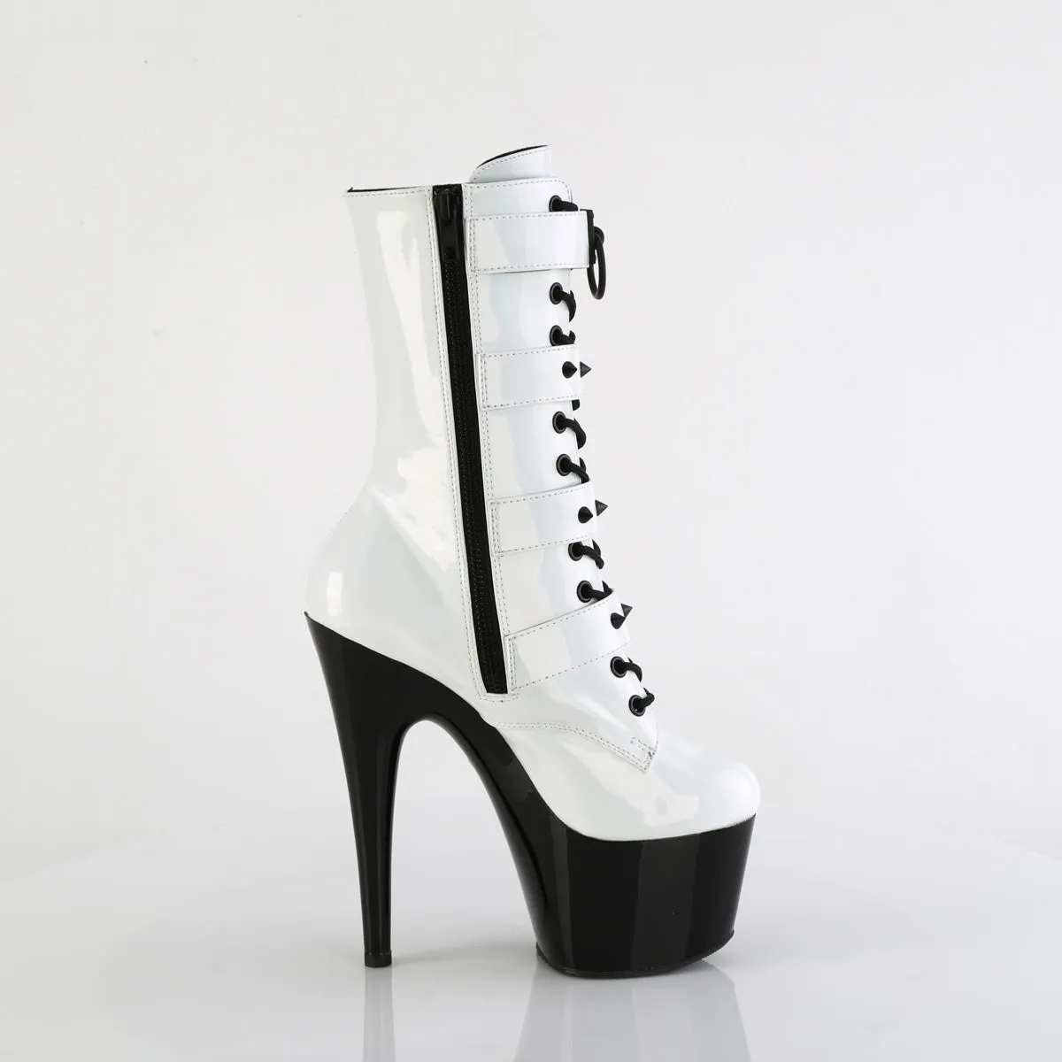 ADORE-1046TT  White Holo Patent/Black