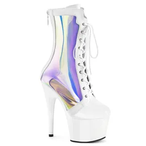 ADORE-1047  White Patent-Holo/White