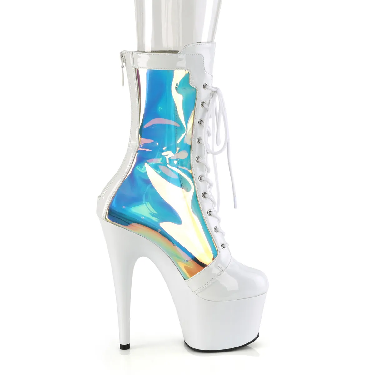 ADORE-1047  White Patent-Holo/White