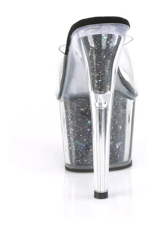 ADORE-701CG Exotic Slide | Clear Vinyl