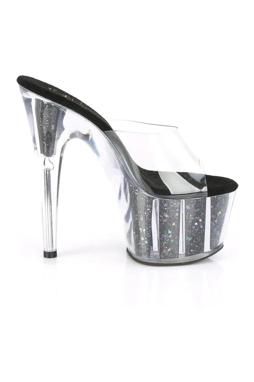 ADORE-701CG Exotic Slide | Clear Vinyl