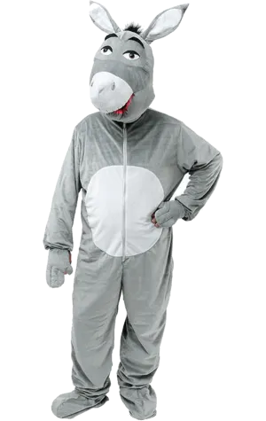 Adult Plush Donkey Costume