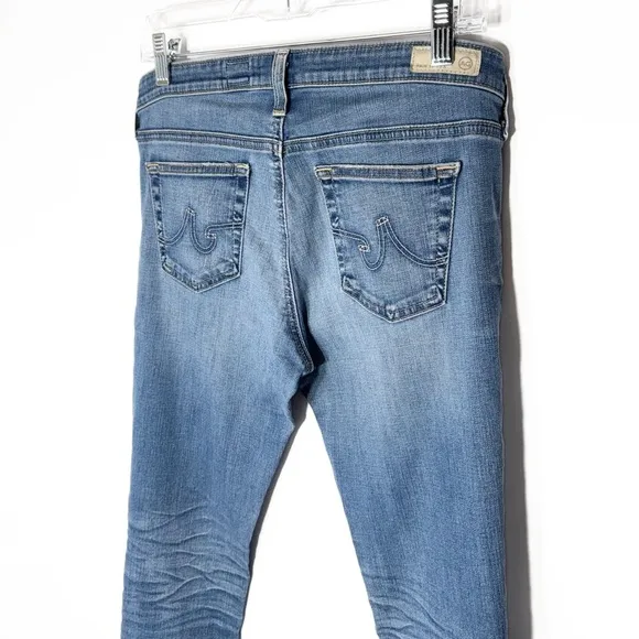 AG Adriano Goldschmied Medium Wash Super Skinny Ankle Jeans 29