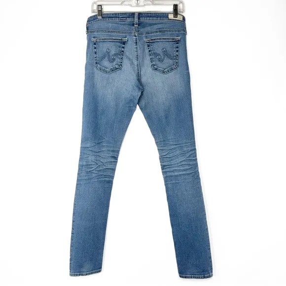 AG Adriano Goldschmied Medium Wash Super Skinny Ankle Jeans 29