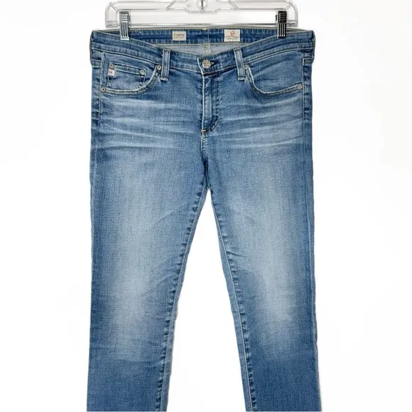 AG Adriano Goldschmied Medium Wash Super Skinny Ankle Jeans 29