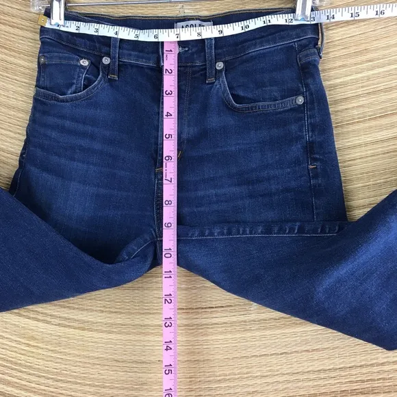 AGOLDE Los Angeles Premium Exclusive For Amour Vert Sophie Crop Size 26