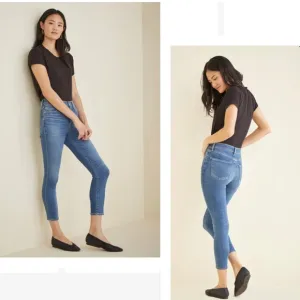 AGOLDE Los Angeles Premium Exclusive For Amour Vert Sophie Crop Size 26