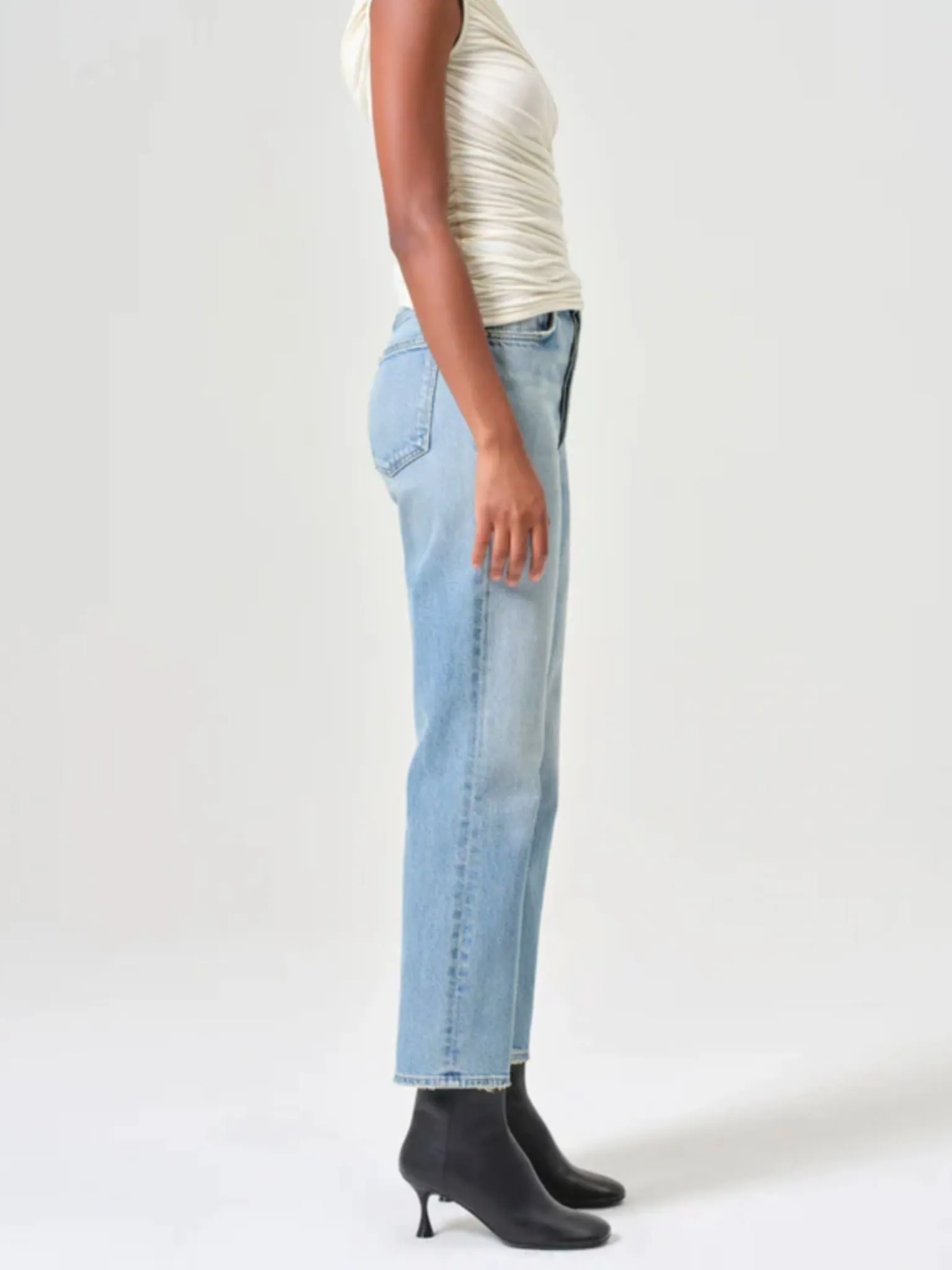 AGOLDE Ripple 90s Pinch Waist Crop