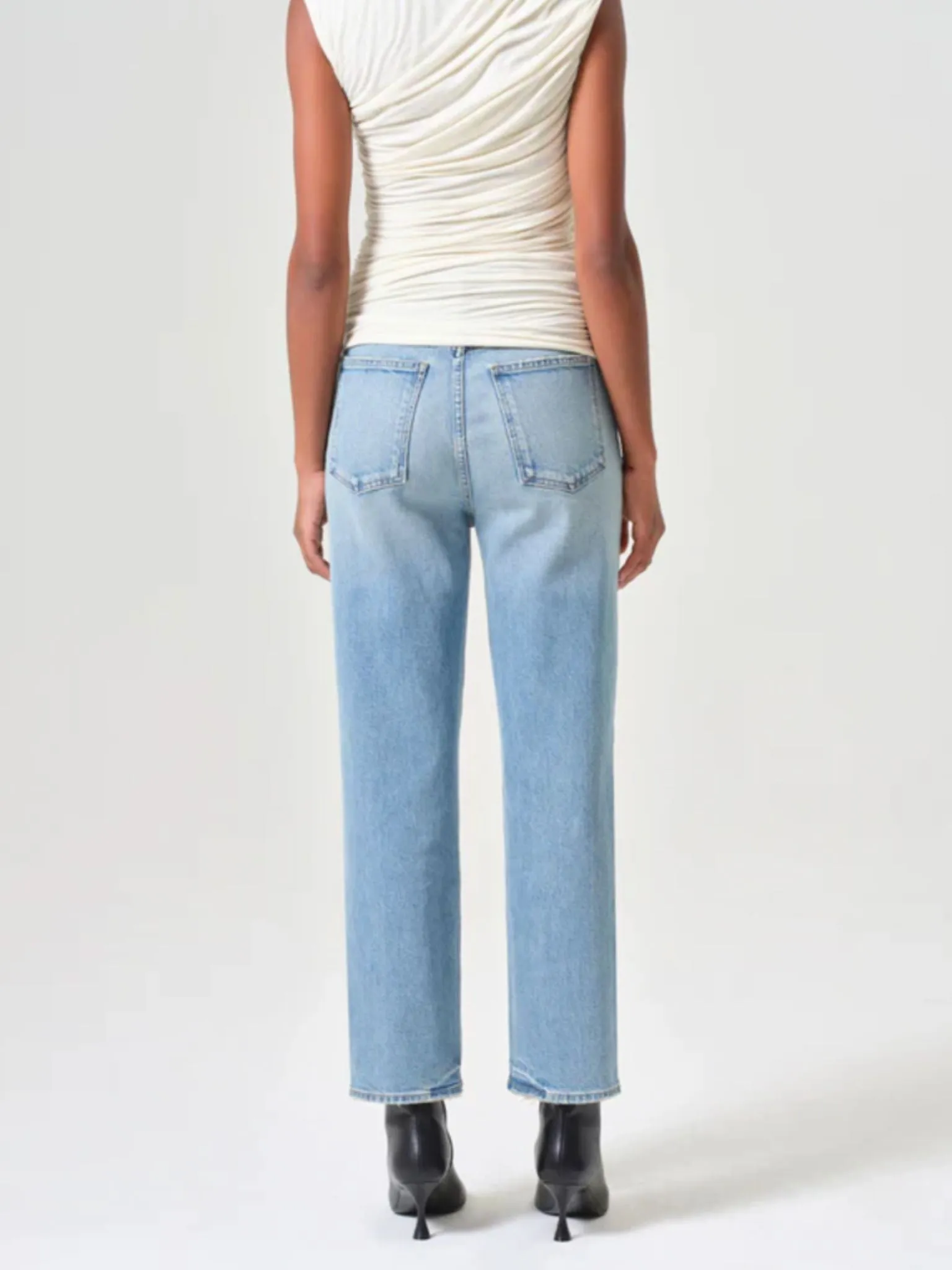 AGOLDE Ripple 90s Pinch Waist Crop