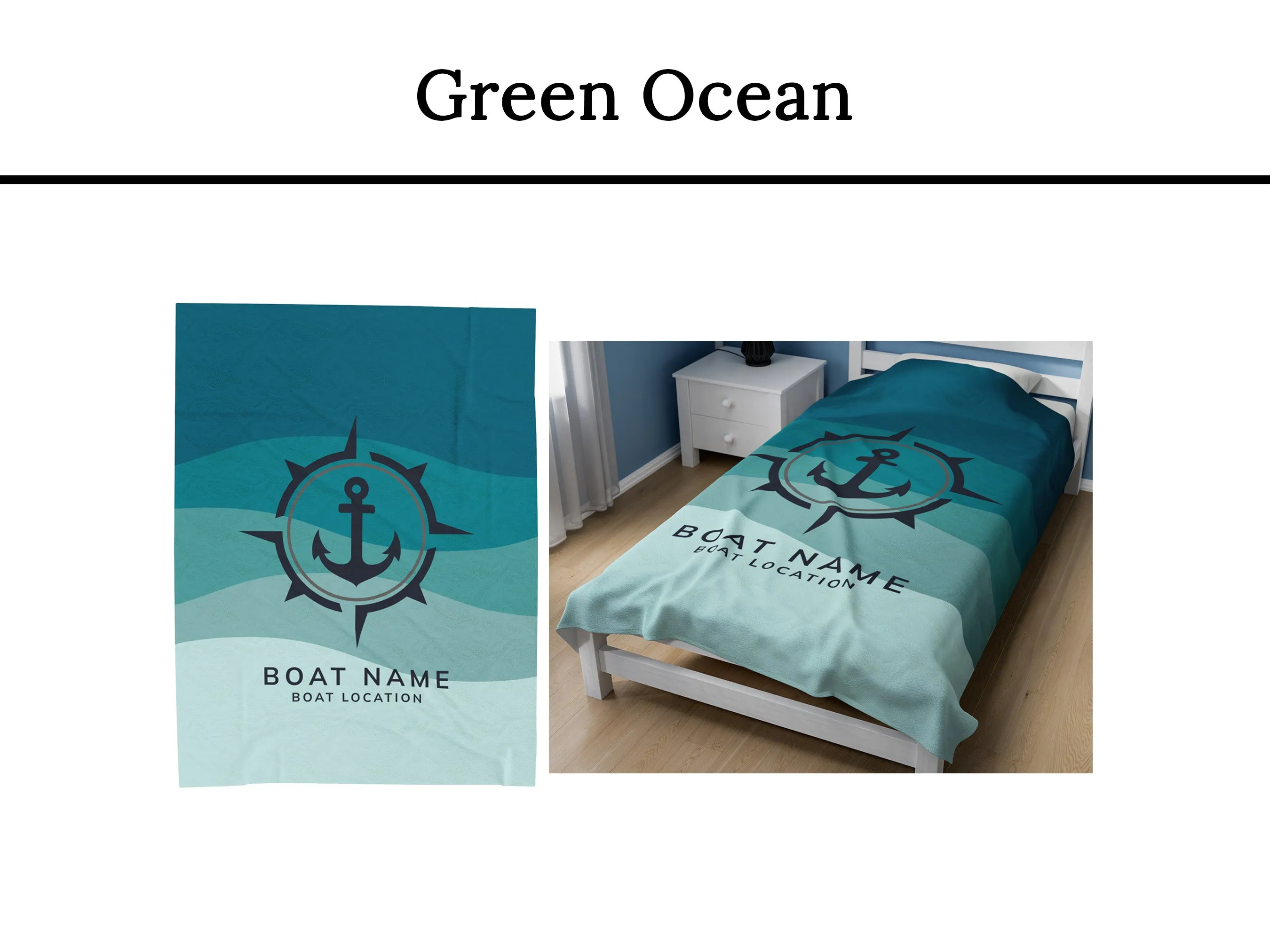 Anchor Boat Blanket | Upwind Design
