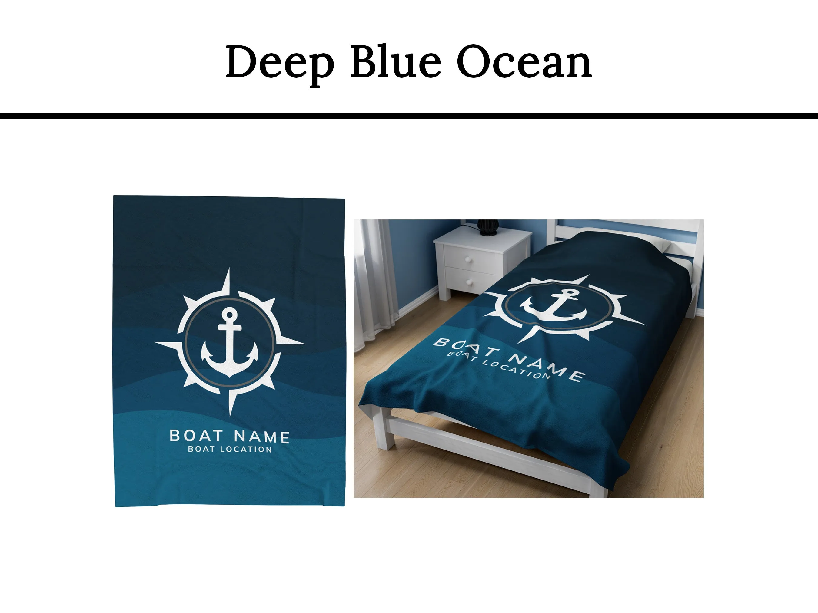 Anchor Boat Blanket | Upwind Design