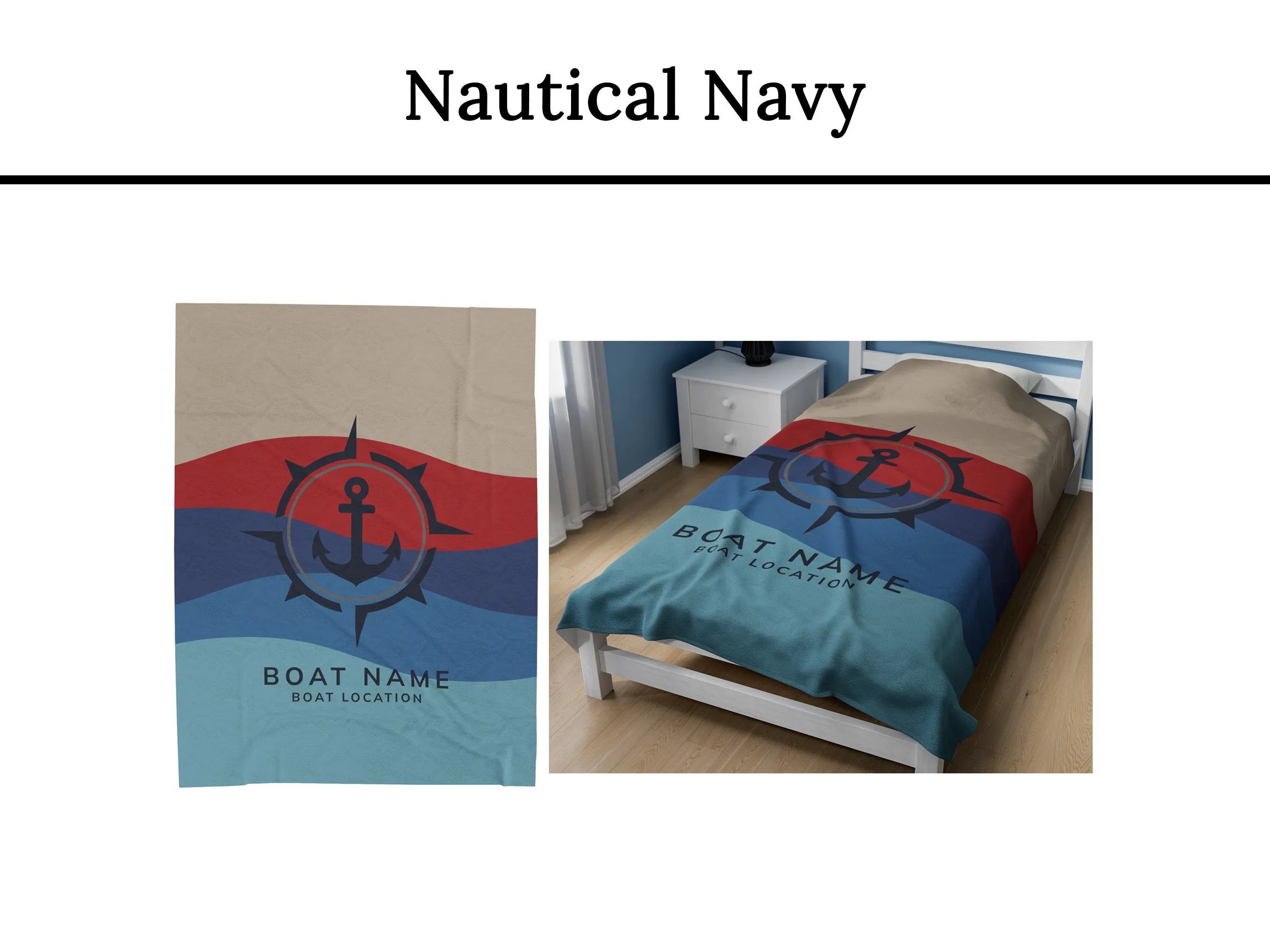 Anchor Boat Blanket | Upwind Design
