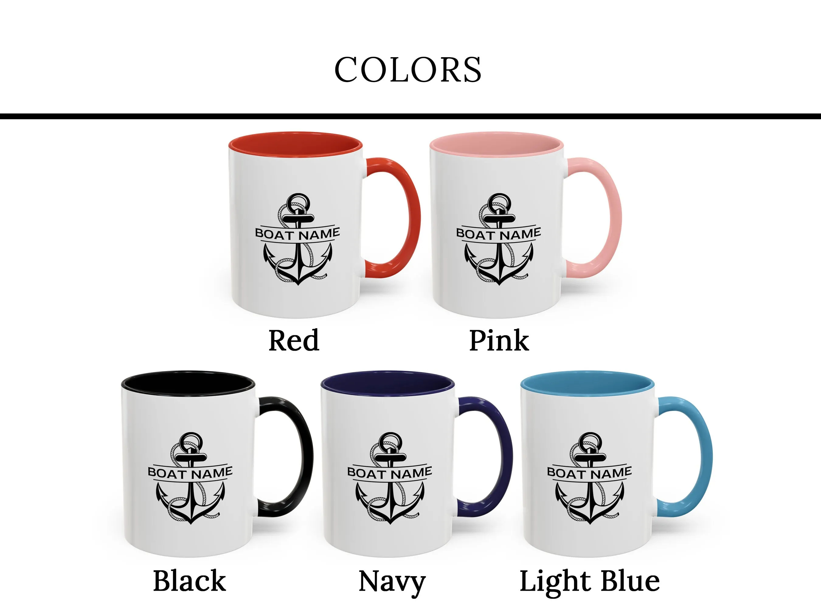 Anchor Boat Mug | Upwind Design