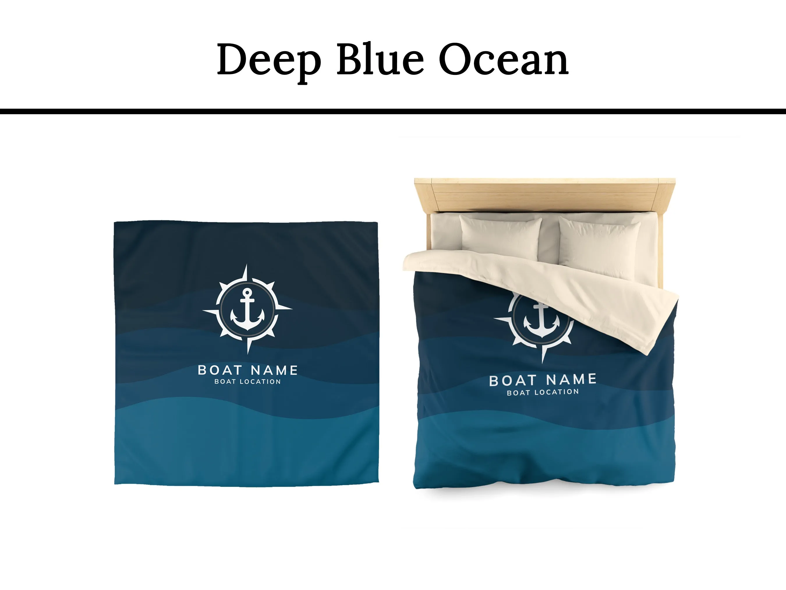 Anchor Duvet Cover | Upwind Design