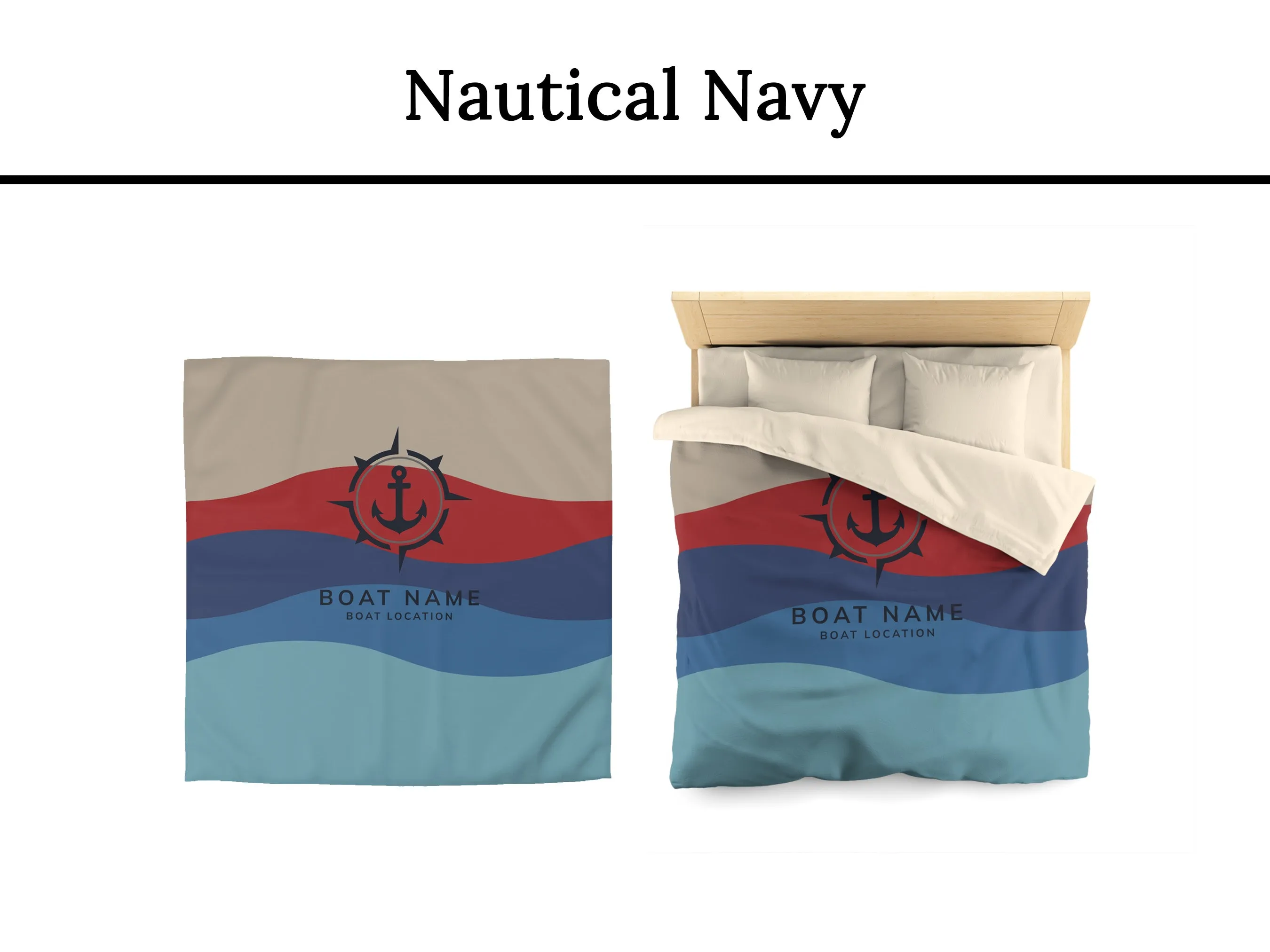Anchor Duvet Cover | Upwind Design