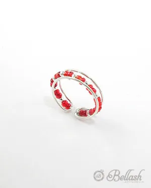 Anillo de Dedo del Pie con cuentas de Plata Ley 925 - 925 Sterling Silver Beaded Toe Ring - ID: 65792151 Bellash