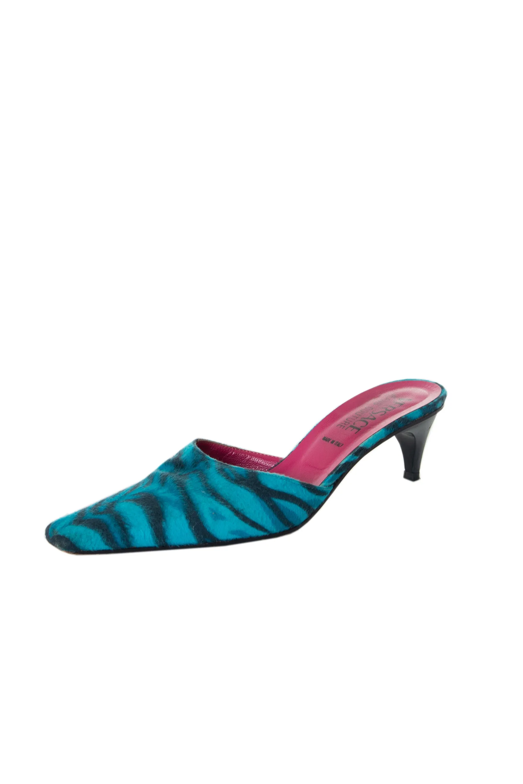 Animal Print Pointed Mules