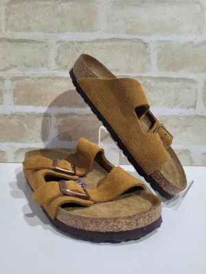 Arizona Mink Suede Regular by Birkenstock