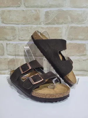 Arizona Mocca Suede Narrow by Birkenstock