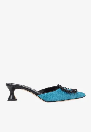 Atika 50 Raffia Mules