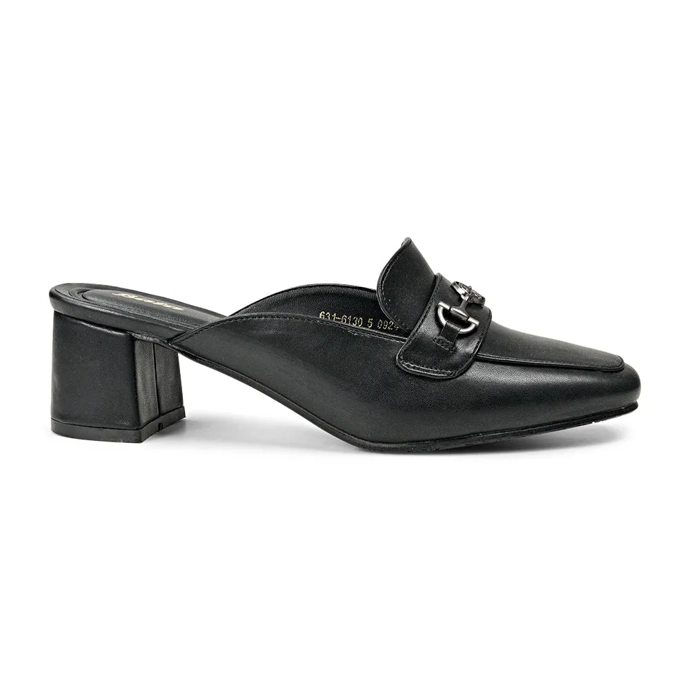BATA (WOMEN) RUBY LADIES CLOSED MID HEEL MULE