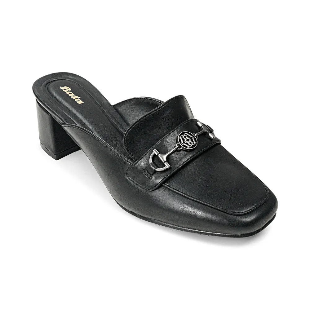 BATA (WOMEN) RUBY LADIES CLOSED MID HEEL MULE