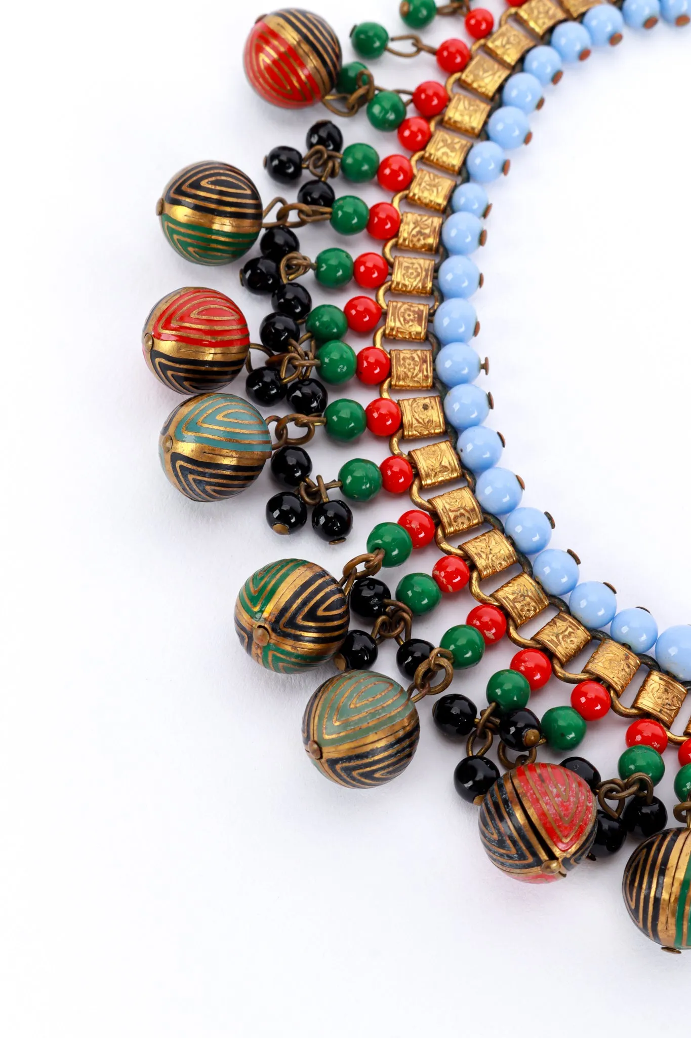 Beaded Dangle Choker