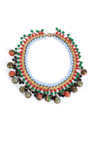 Beaded Dangle Choker