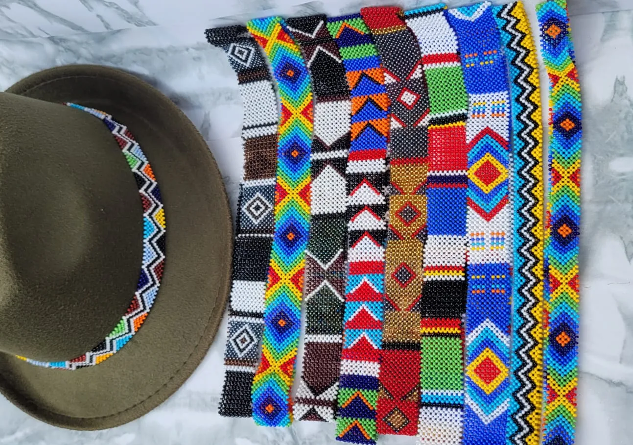 Beaded hat bands