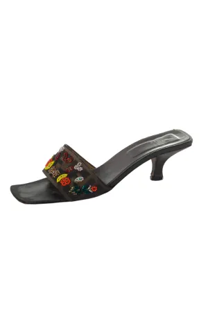 Beaded Mules 38
