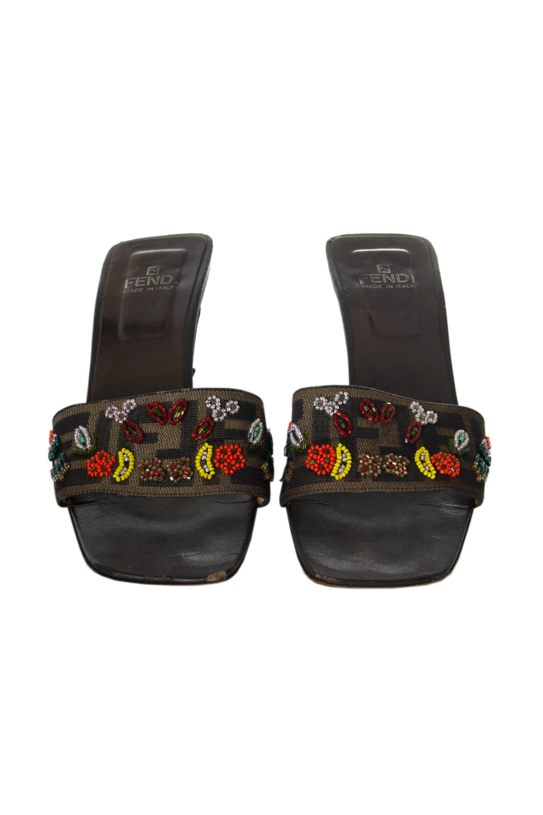 Beaded Mules 38