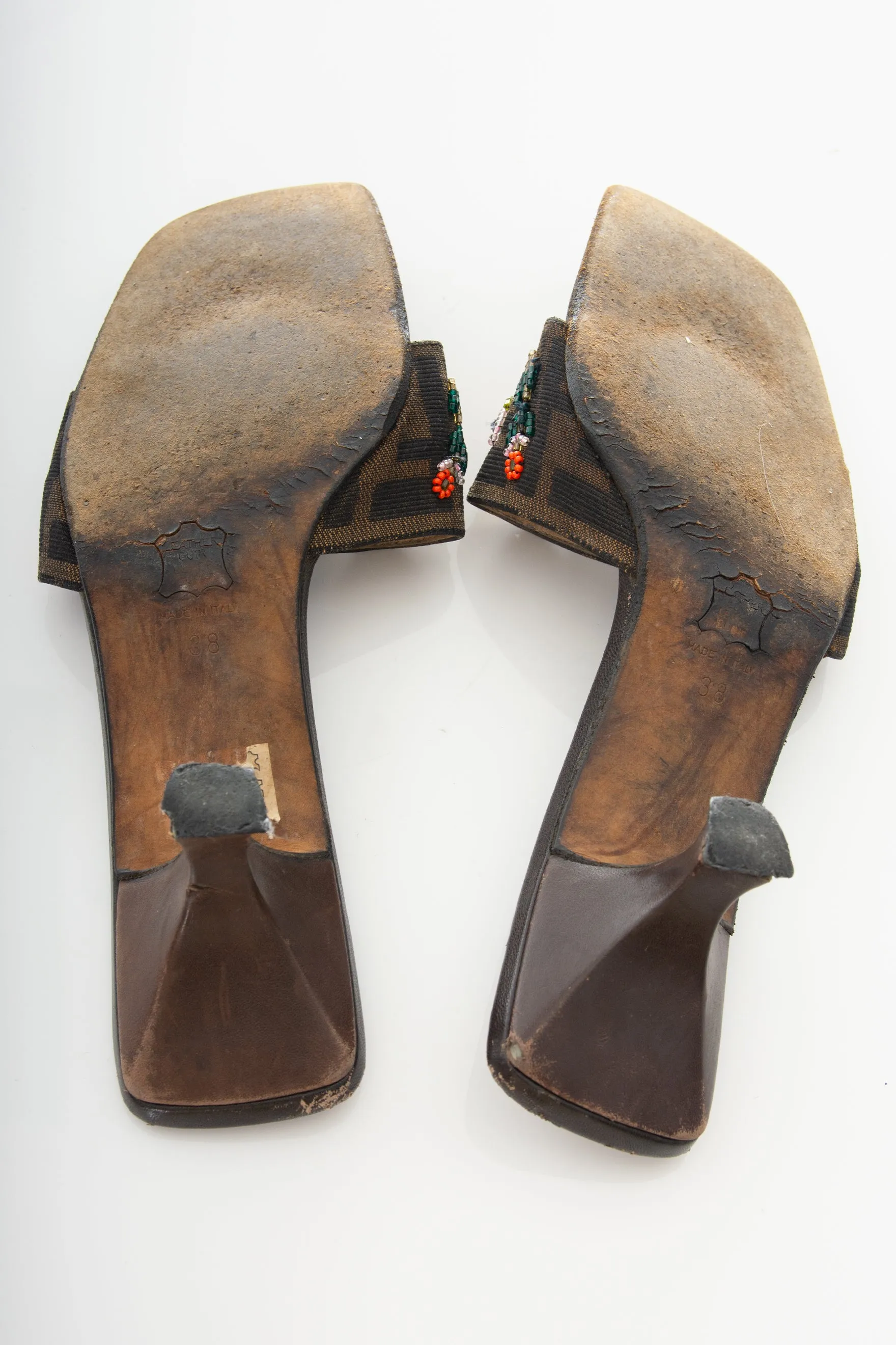 Beaded Mules 38