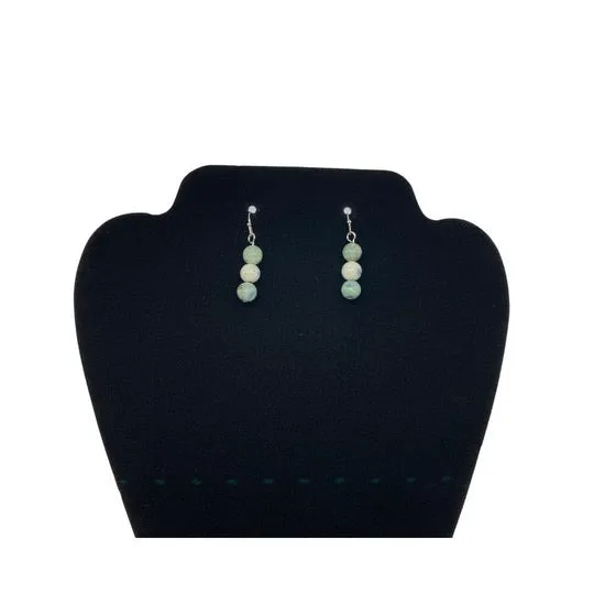 Beaded Silver Earring Sets
