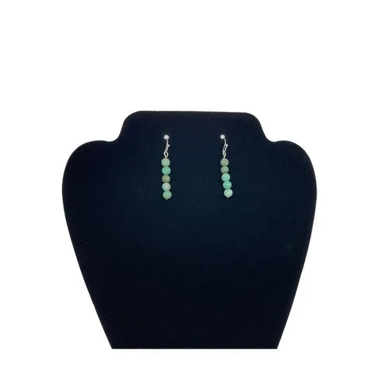 Beaded Silver Earring Sets