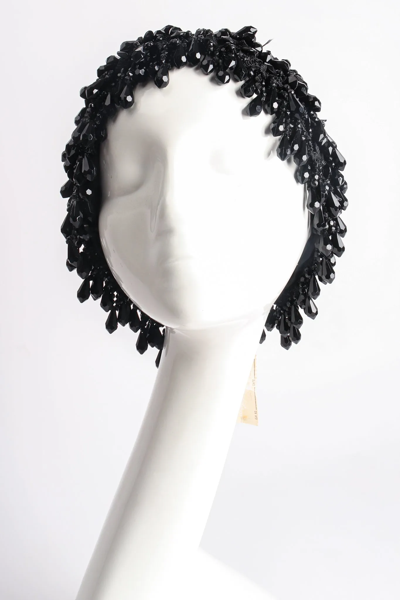 Beaded Urchin Cloche Casque Cap