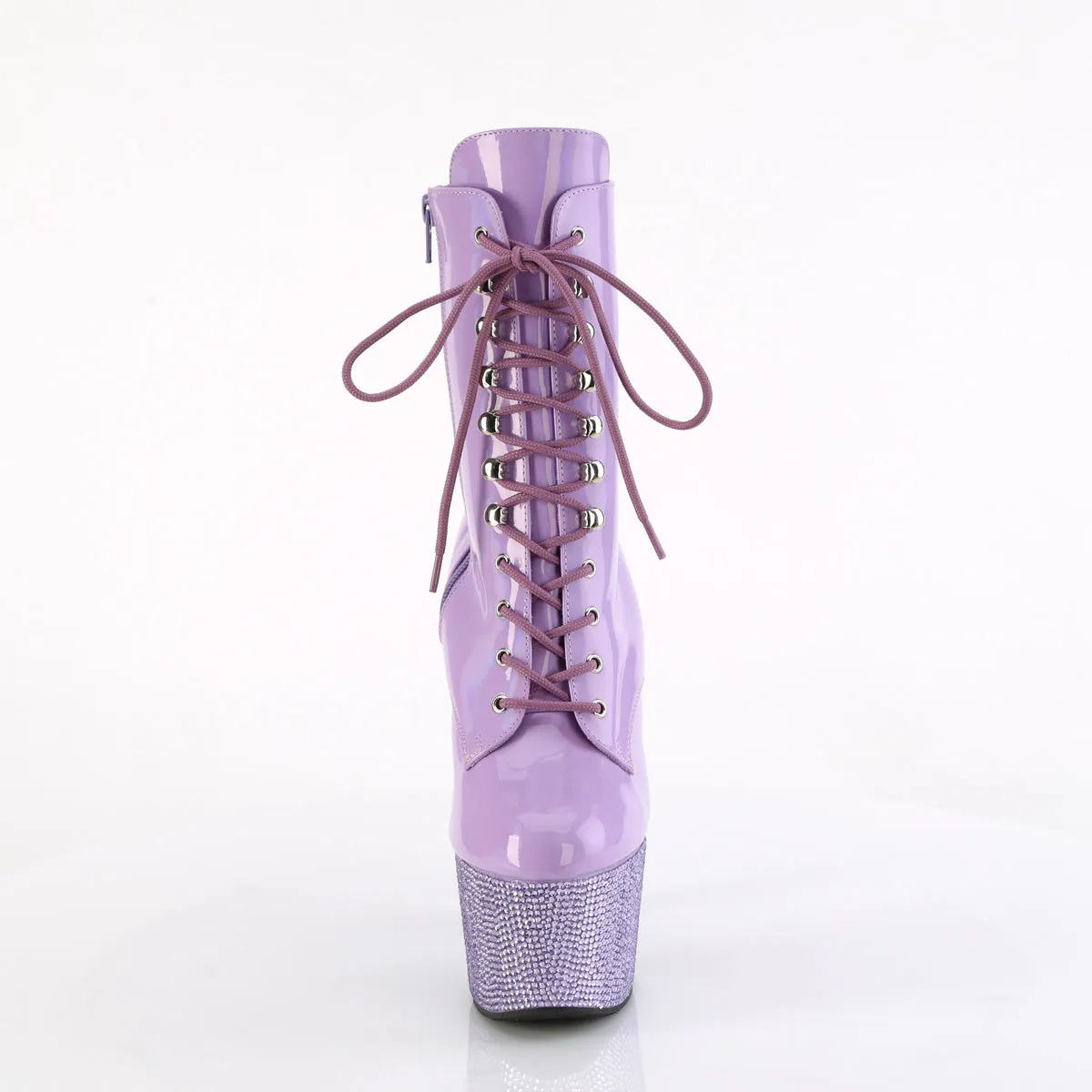 BEJEWELED-1020-7  Lavender Holo Patent/Lavender RS