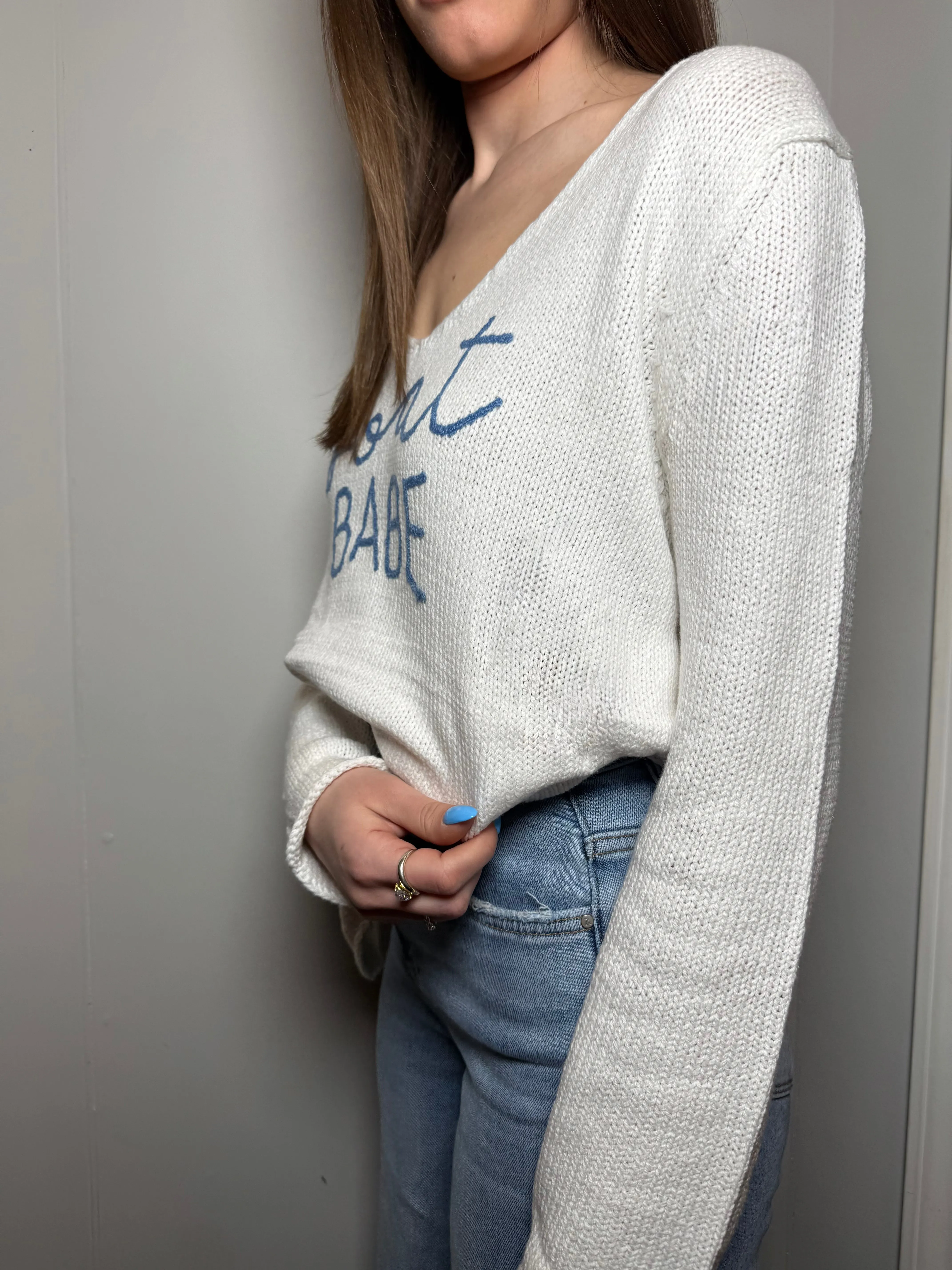 Boat Babe Sweater