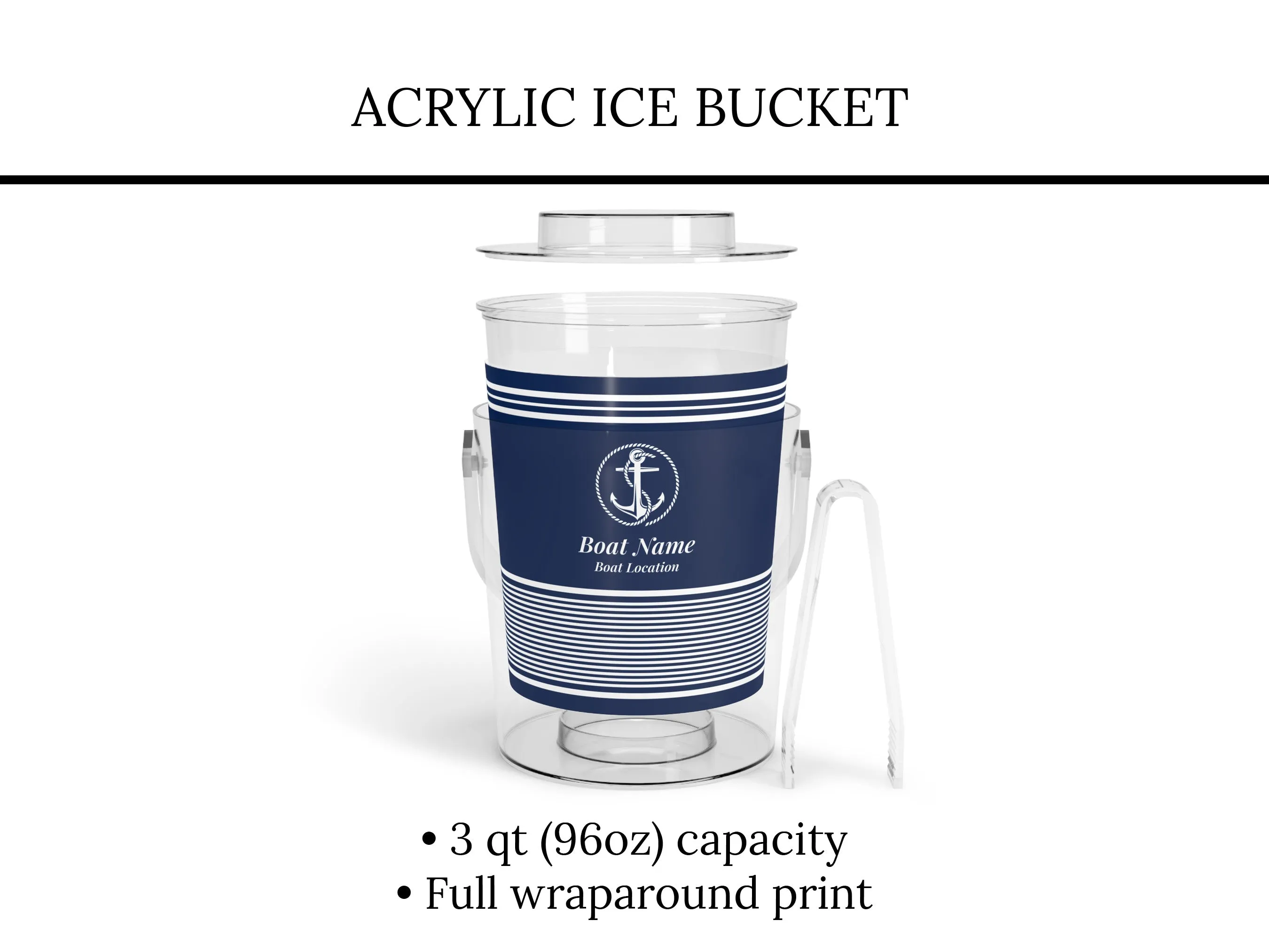 Boat Ice Bucket | Upwind Design