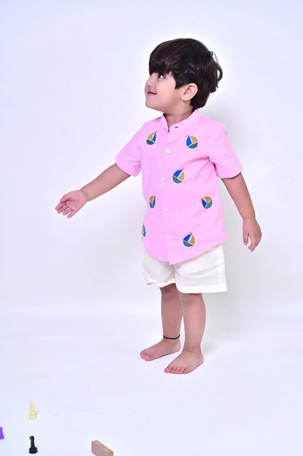 Boat Motif Shirt