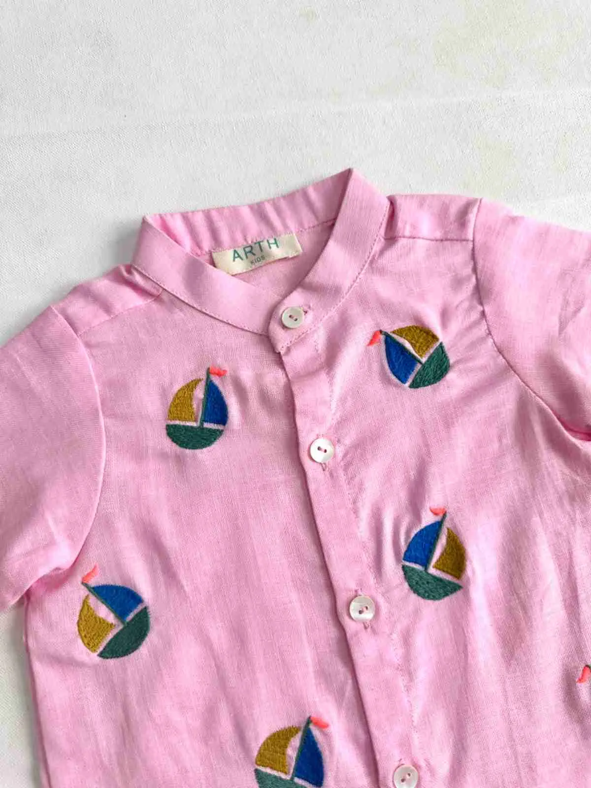 Boat Motif Shirt
