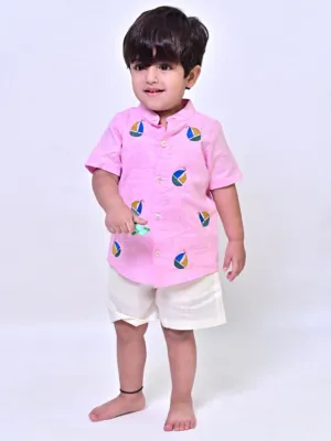 Boat Motif Shirt